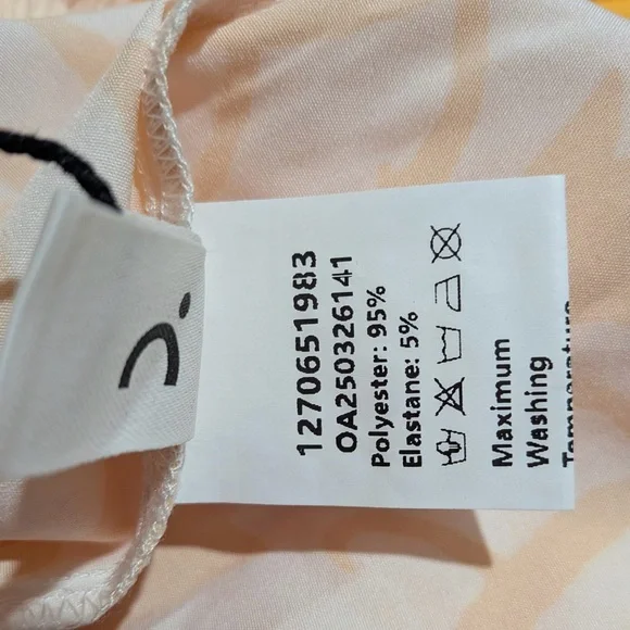 Commense Patterned Mid-Waisted Wide-Leg Pants - Picture 10 of 11